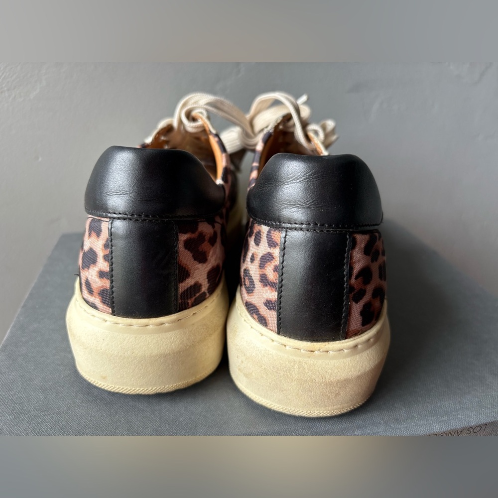 Veronica Beard Daelyn Leopard Platform Sneakers ~… - image 3